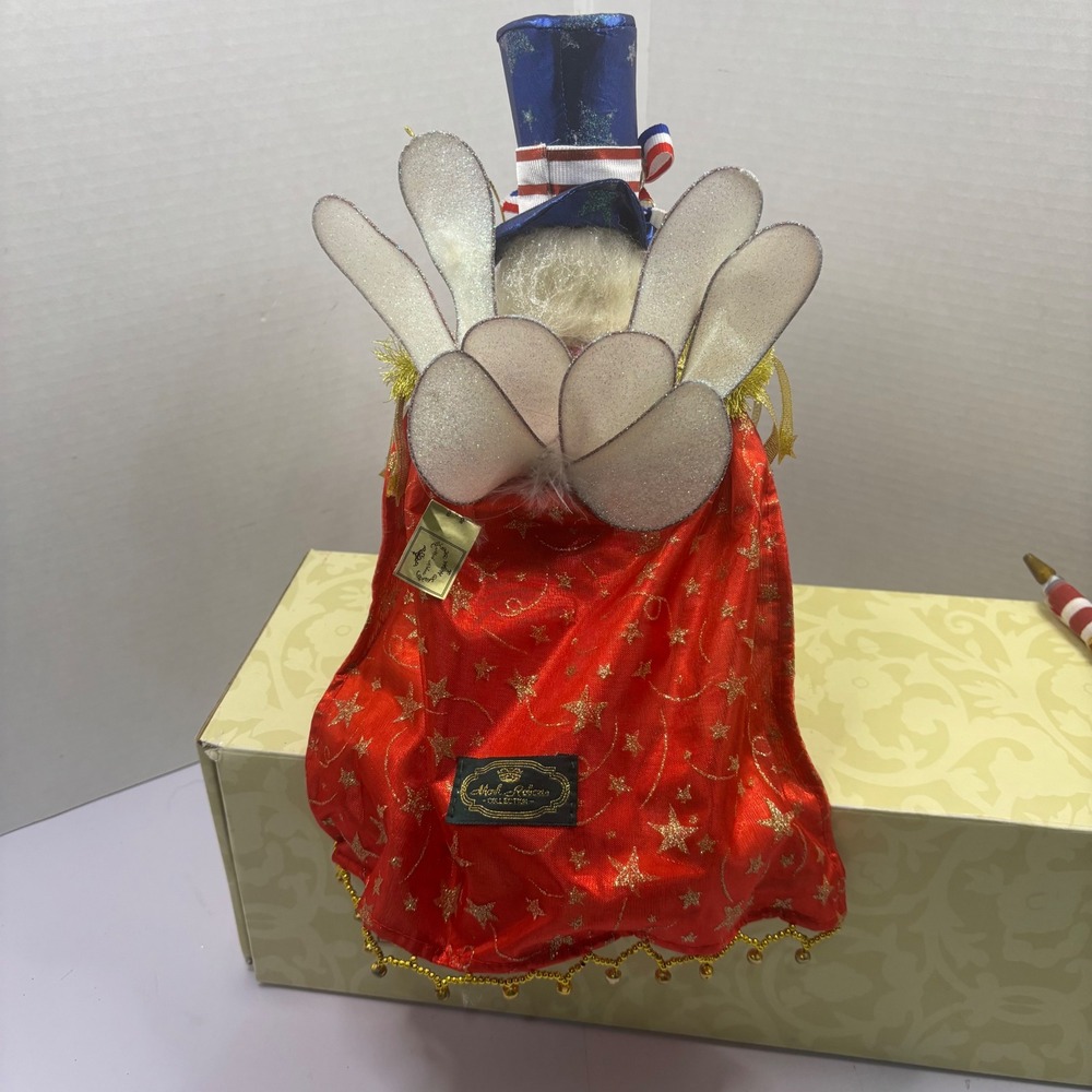 Mark Roberts Star Spangled Banner Fairy Med Limited Ed 192/500 Patriotic 18in - Picture 7 of 16